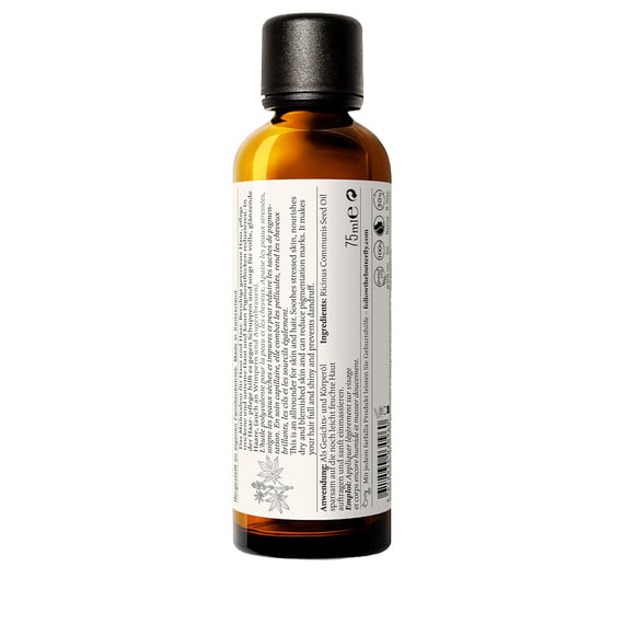 Huile de soin bio de ricin