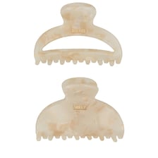 Klemme - Beige Marmoriert