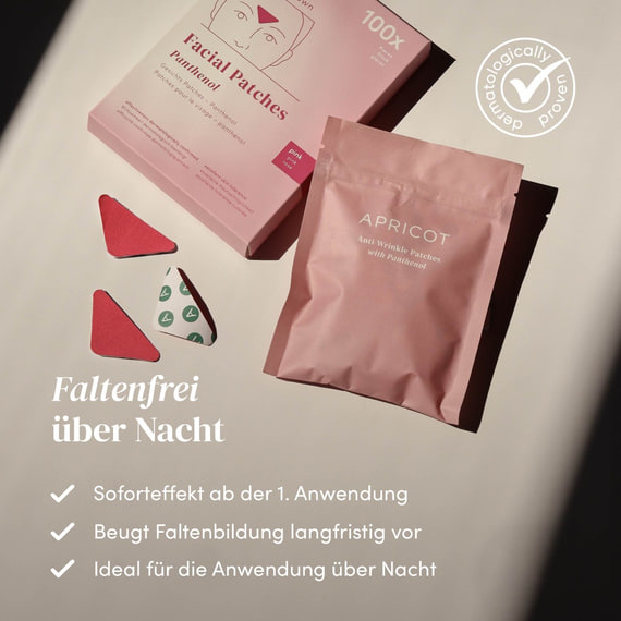 Gesicht Patches mit Panthenol