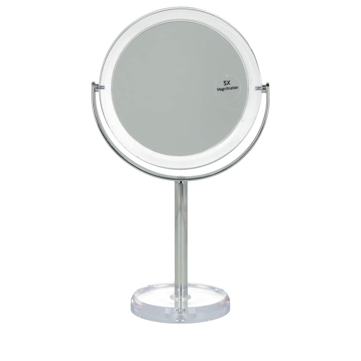 Miroir de Maquillage - argenté, x1 et x5