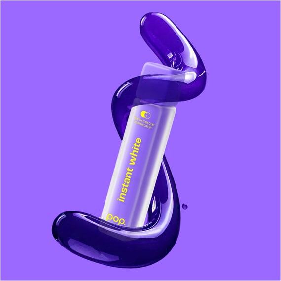 Pop Teeth Colour Corrector - Instant White Serum
