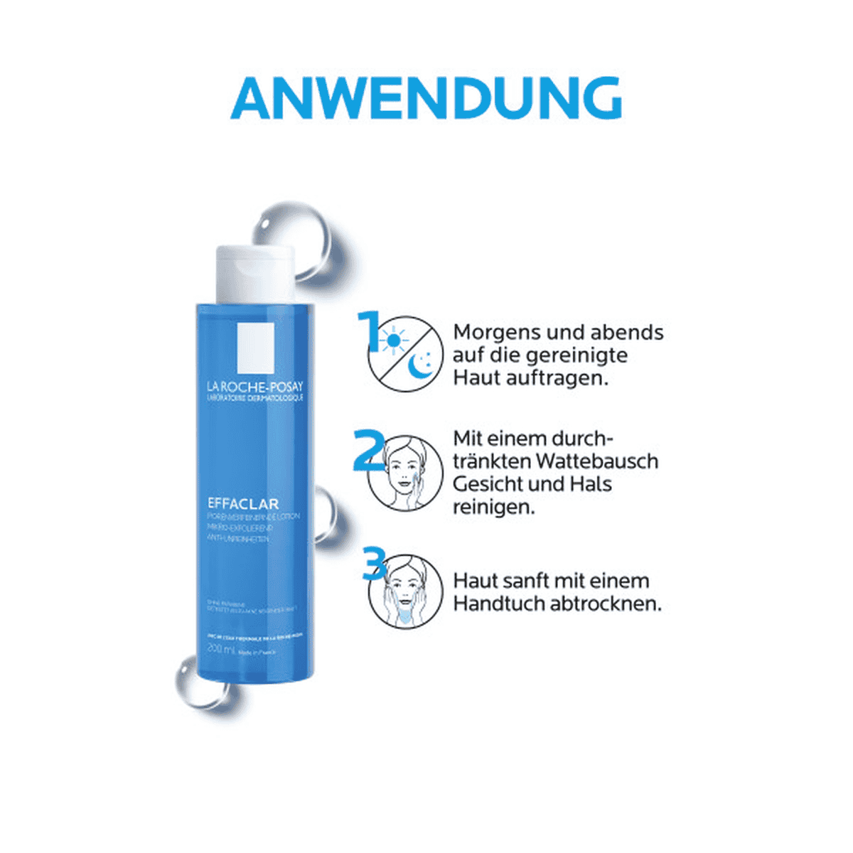 Porenverfeinernde Lotion bei Unreinheiten