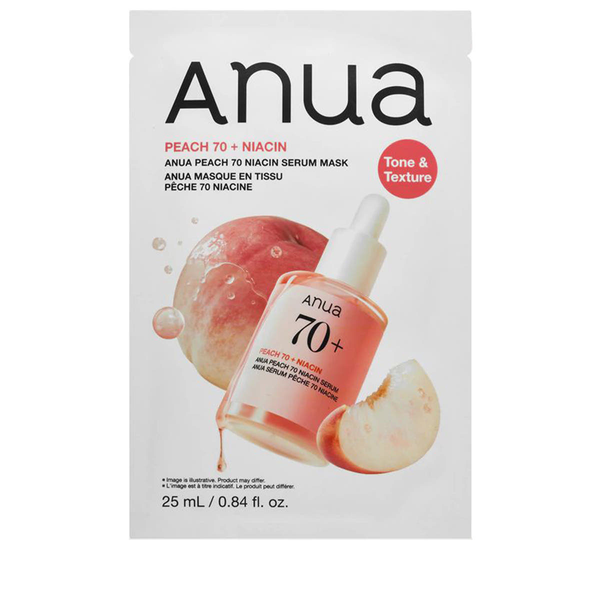 Peach Niacin Serum Mask