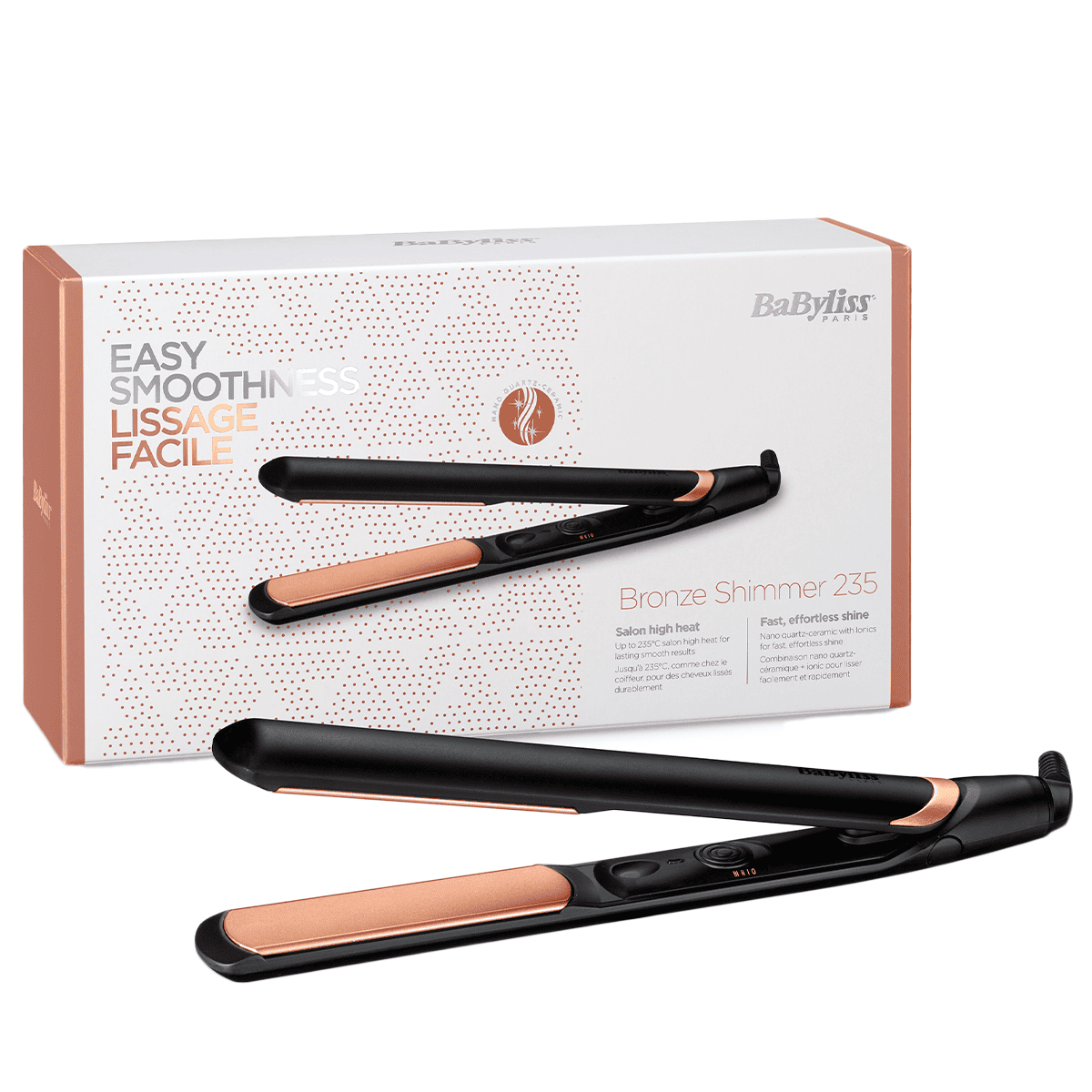 Haarglätter Bronze Shimmer 235 ST598E