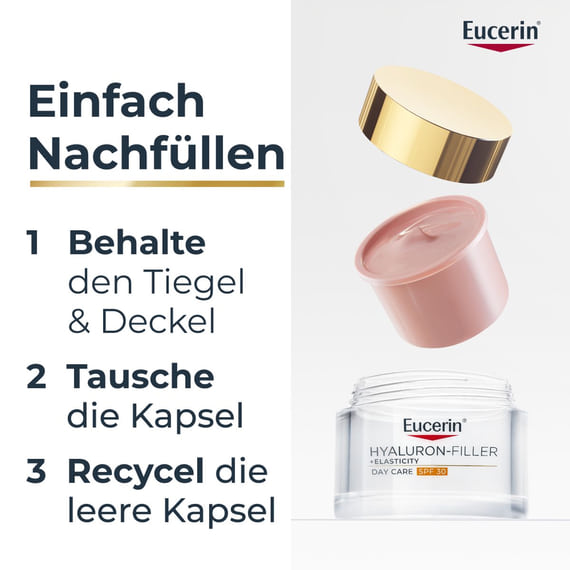 Elasticity Tagespflege Rose SPF30 Nachfüllkapsel