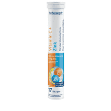 Vitamin C + Zinc - 17 Effervescent Tablets