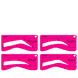 Zero To Brow Stencil Thick Brow