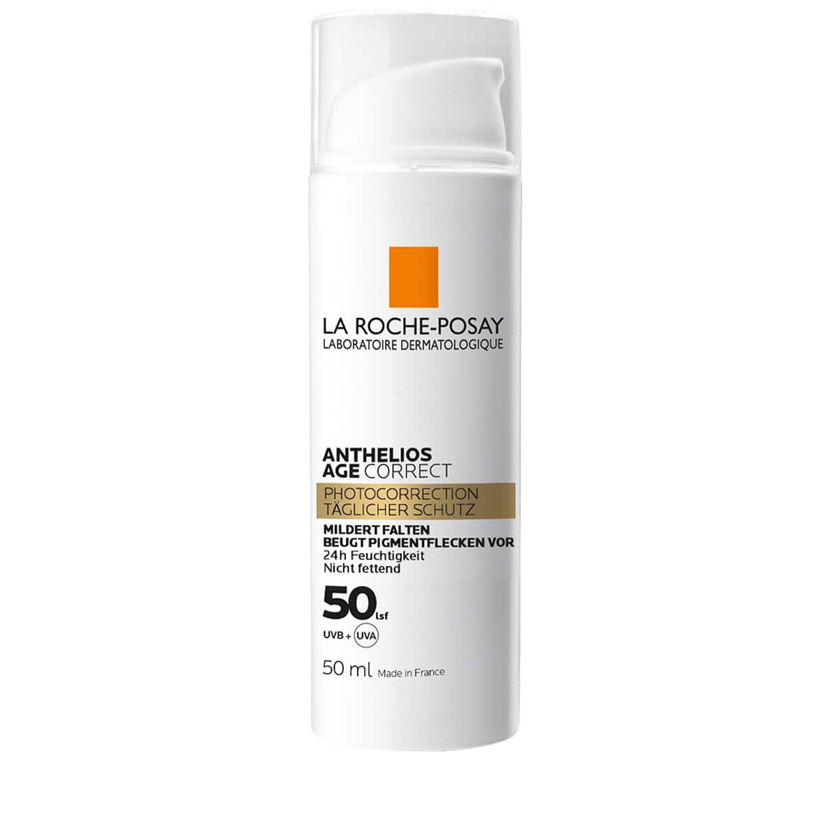 Age Correct SPF50 Crème - Protection Solaire pour la Prévention du Vieillissement Cutané