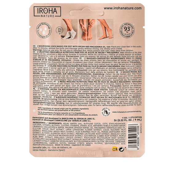 Nourishing Foot Mask - 2 Socks