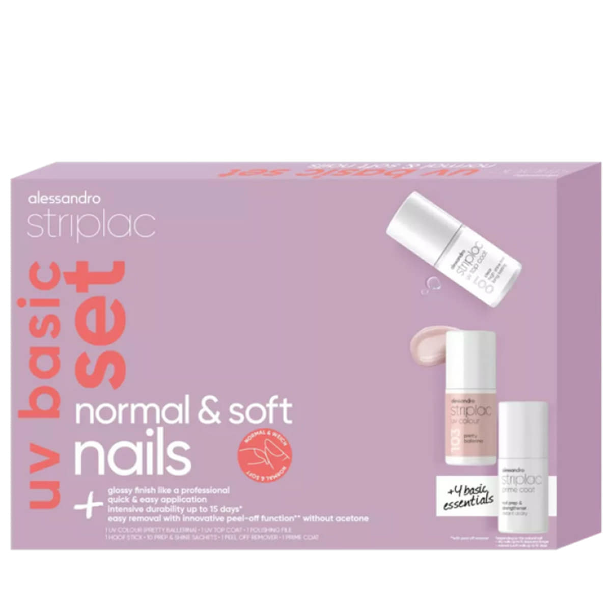 UV Basic Set Colour Normal & Soft Nails