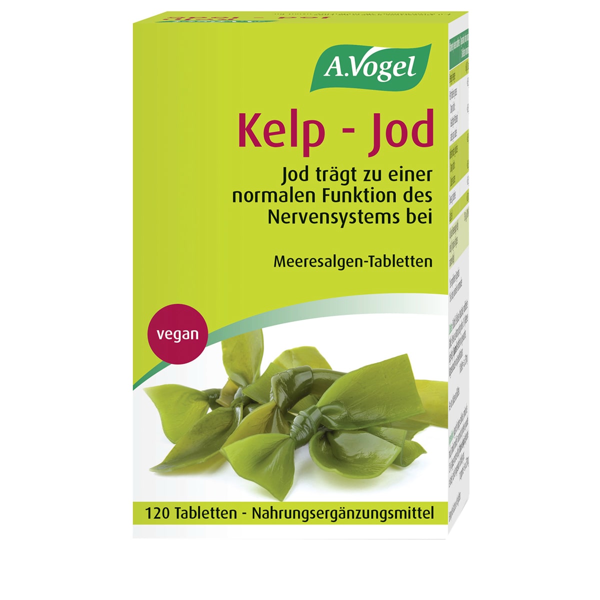 Kelp - Iodine Seaweed - 120 Tablets