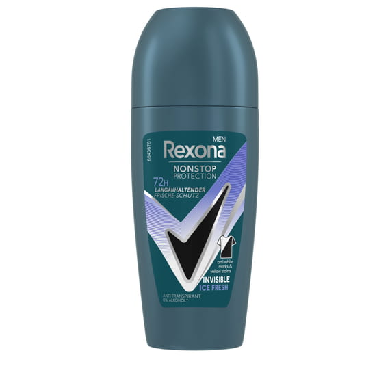 Men Nonstop Protection Anti-Transpirant Roll-on Invisible