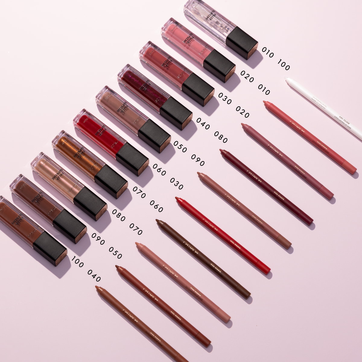The Gloss Collective Berry Lip Set - 01 Gloss The Line!