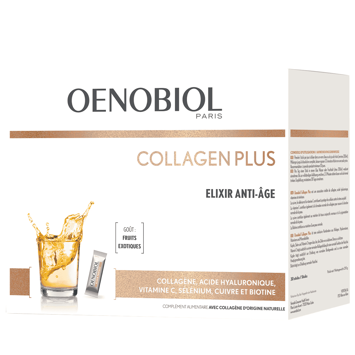 Collagen Plus – Élixir Anti-Âge – 30 pcs