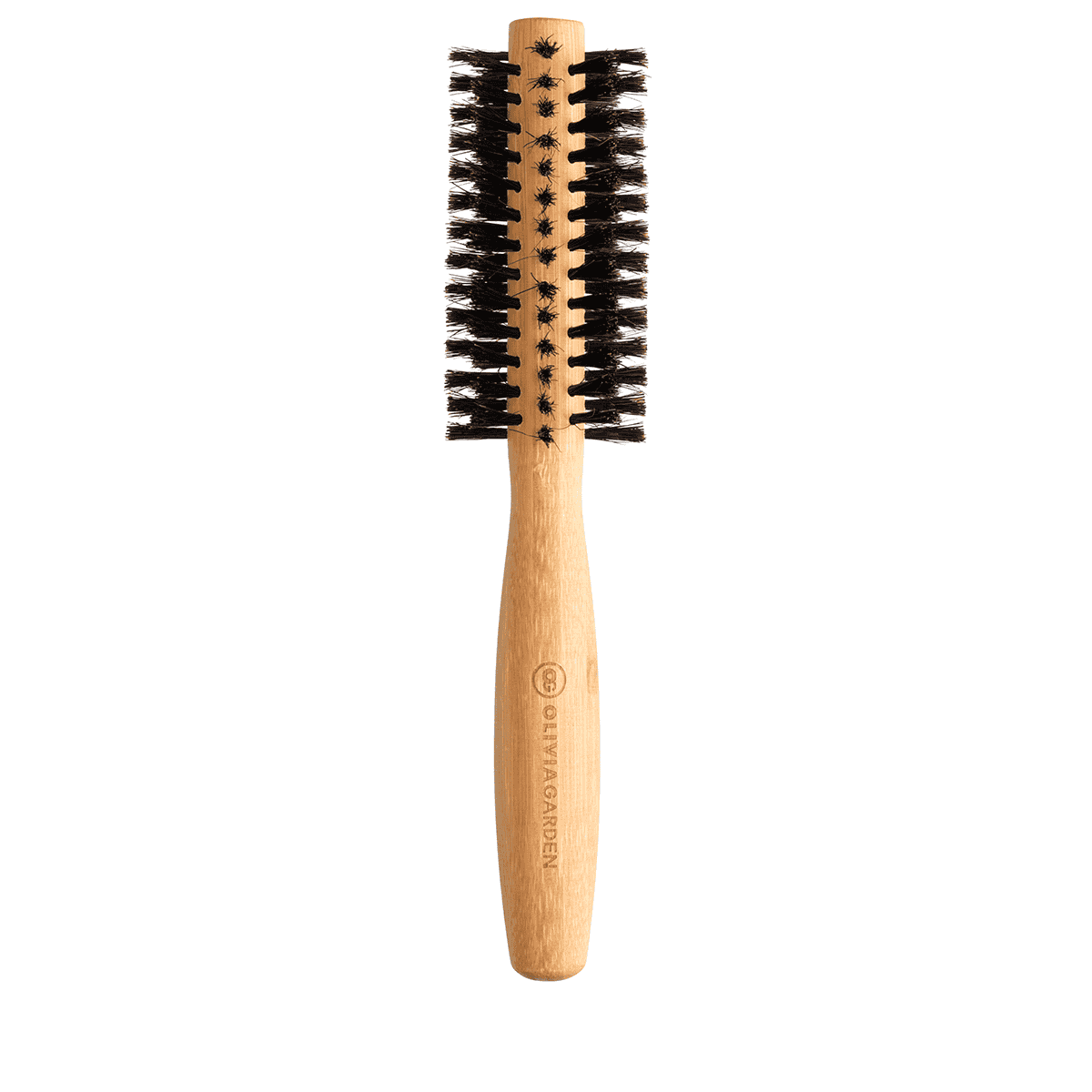 Bamboo Touch Boar Spazzola rotonda 15/40 mm