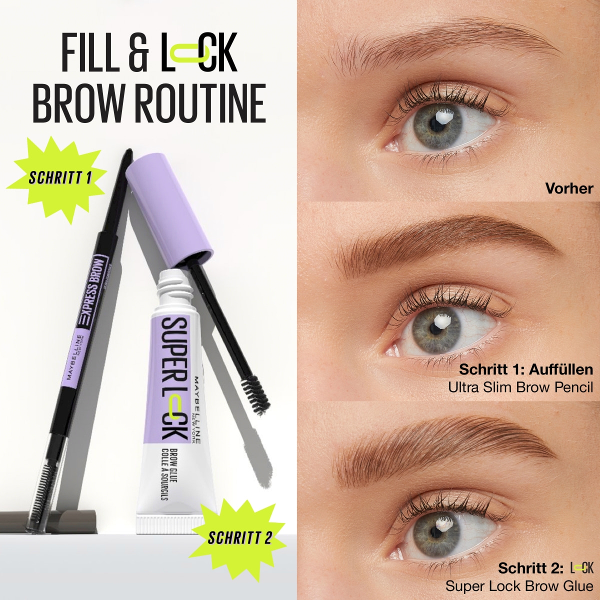 Super Lock Brow Glue Eyebrow Gel