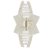 Fin-Shaped Clip - Cream