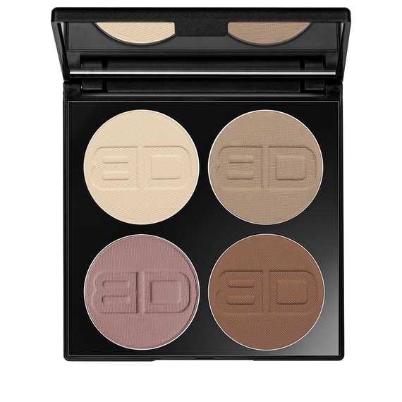 Empty 4-well Magnetic Palette