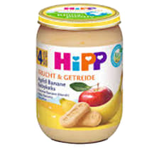 Organic Apple Banana with Baby Biscuit