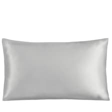 Taie d’Oreiller En Soie Premium 65 x 100 cm - Argent