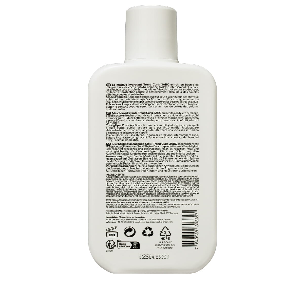 3ABC Masque hydratant