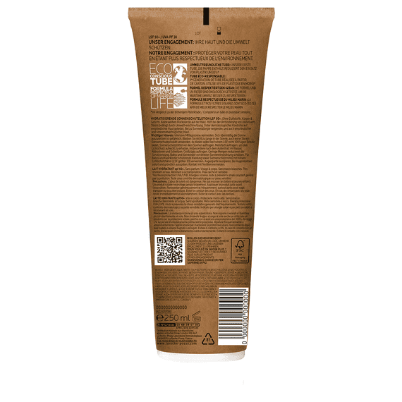 Crème solaire SPF50+ pour peaux sensibles et sèches