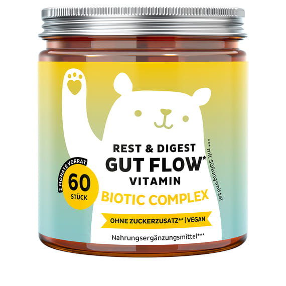 Rest & Digest Gut Flow Vitamin - 60 Bears