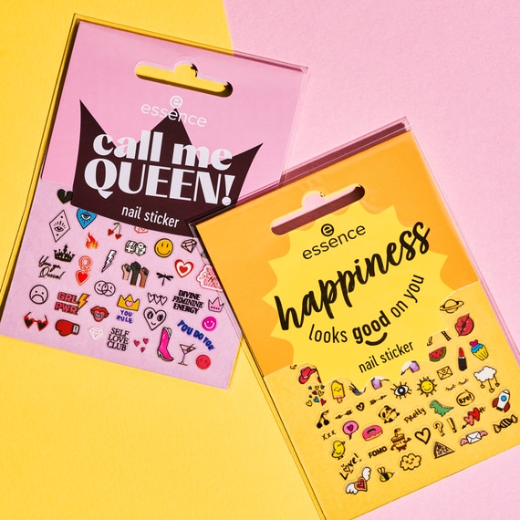Happiness Looks Good On You Nail Sticker