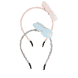 Headband Rabbit – Old Pink & Blue