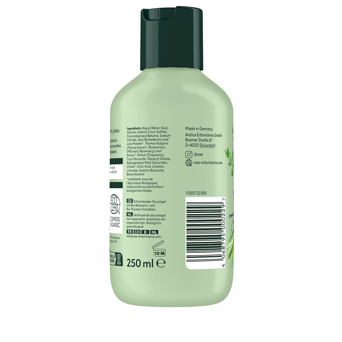 Moisturising shower gel