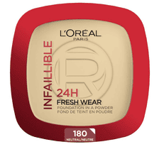 Infaillible 24H Fresh Wear Make-Up-Polvere 180 Rose Sand