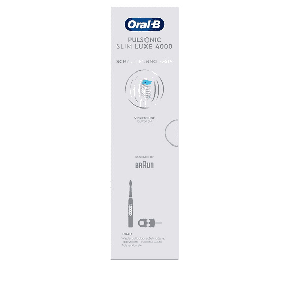Slim Luxe 4000 Electric Sonic Toothbrush - Platinum