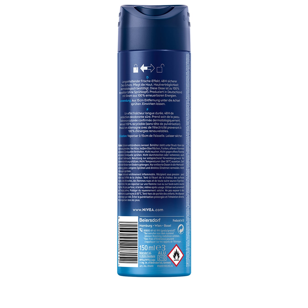 Deo Fresh Active Spray Uomo Duo