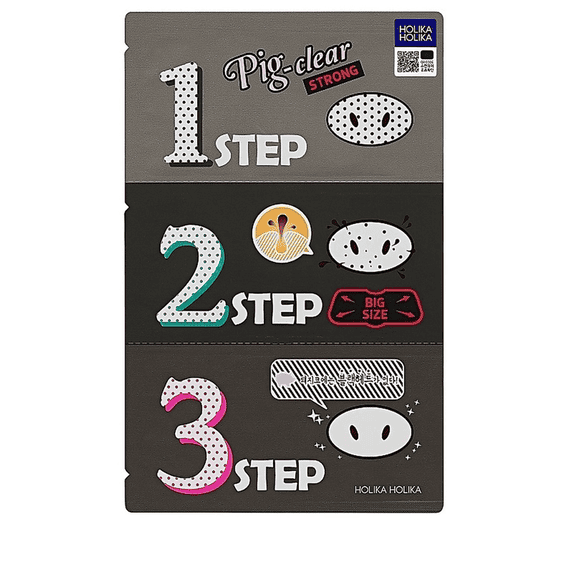 Pig Clear Blackhead 3-Step Kit (Strong)
