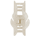 Leaf Clip - White