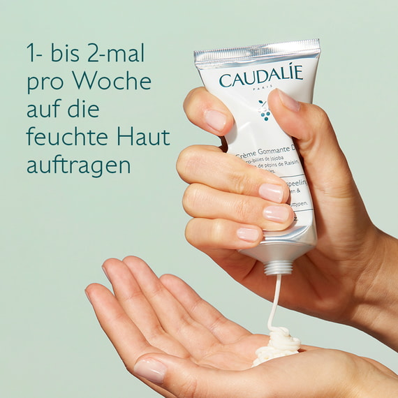 Mildes Gesichtspeeling