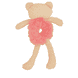 2-Piece Fluffy Hair Tie Set Bear & Bunny
