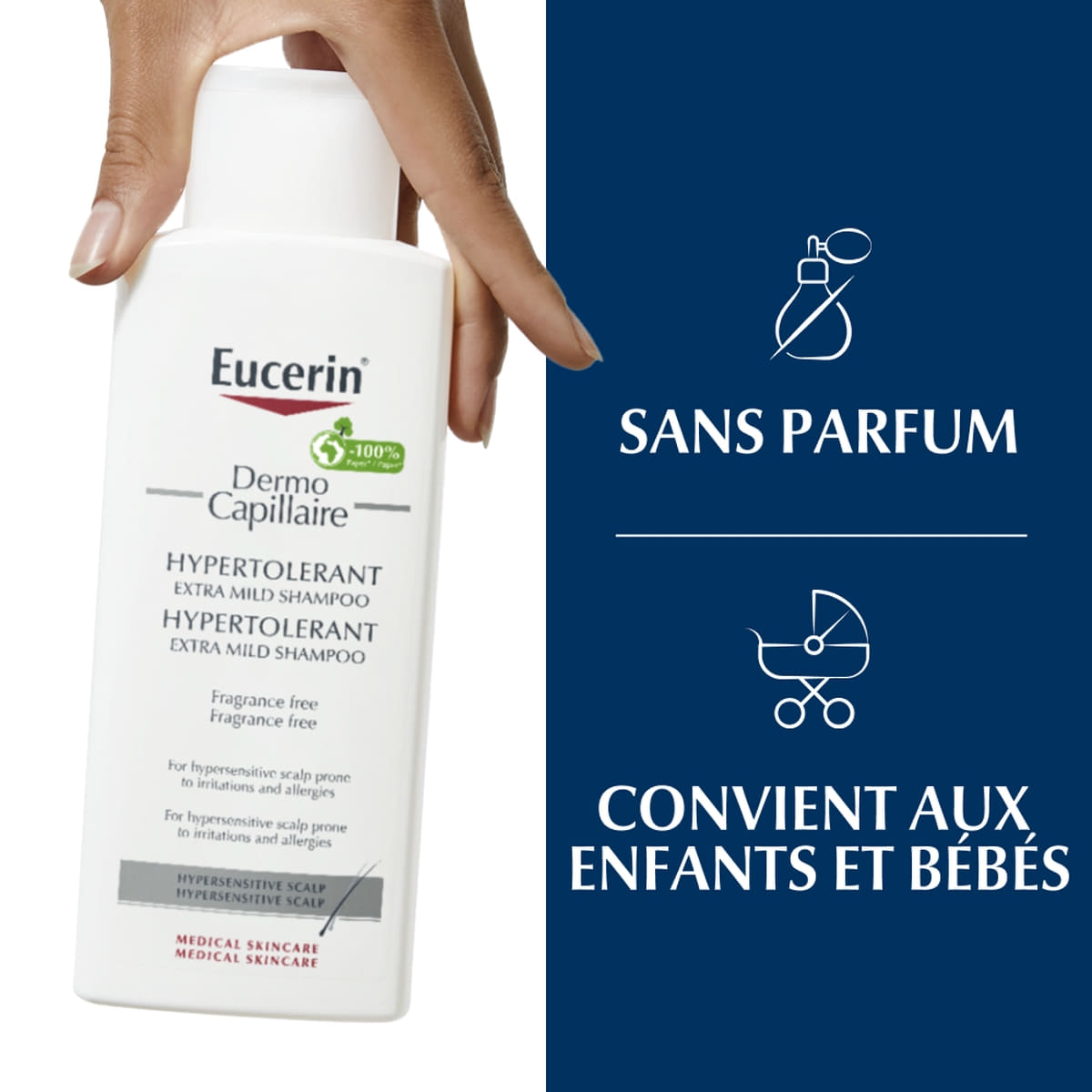 Shampooing hypertolérant