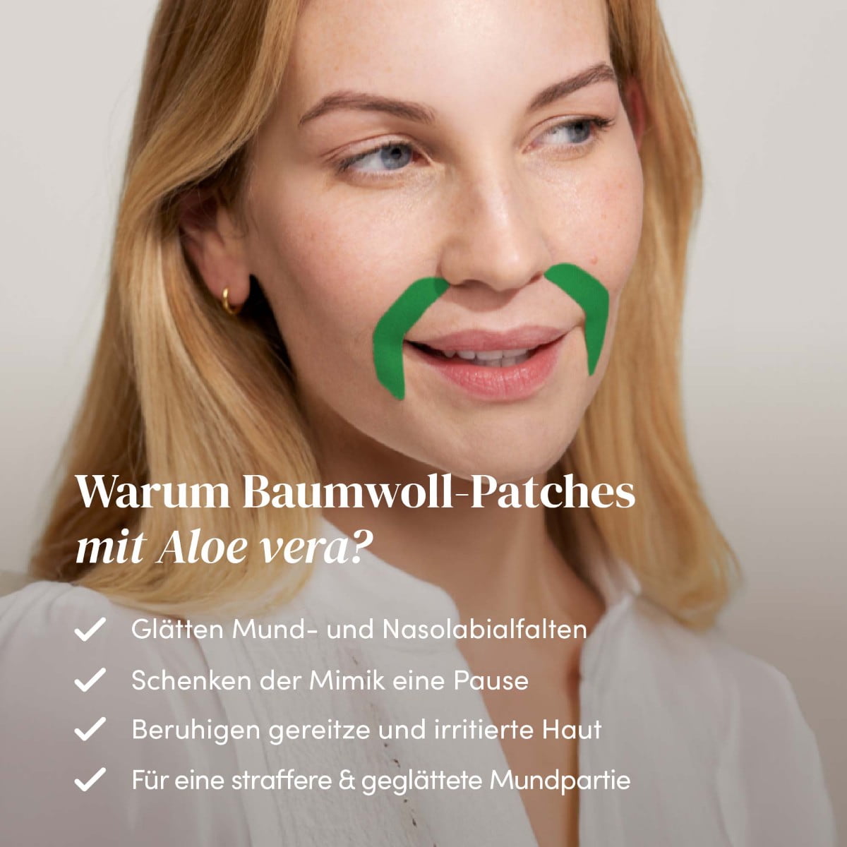  Mund Patches mit Aloe Vera