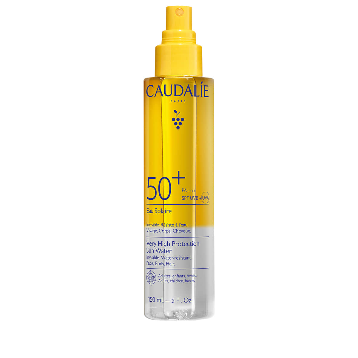 Eau Solaire Très Haute Protection SPF50+