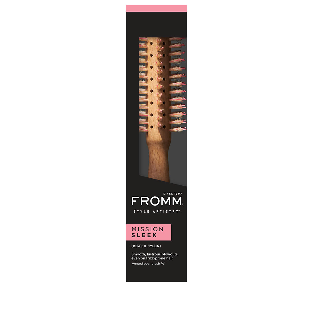 Round Wood Brush 0.75''