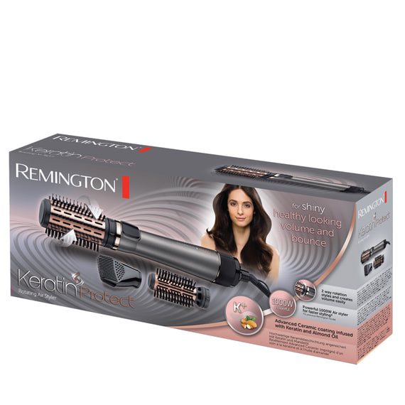 AS8810 Warmluftbürste Keratin Protect rotierend