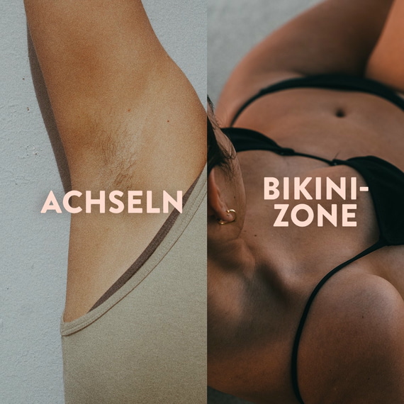 Haarentfernungscreme Bikini & Achseln