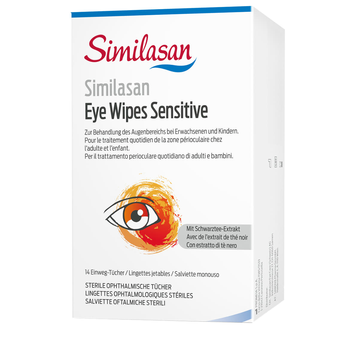 Eye Wipes Sensitive - 14 Salviette