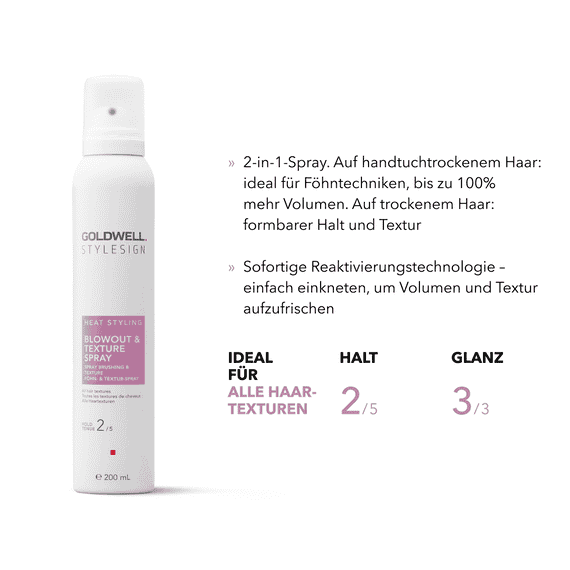 Heat Styling Föhn- & Textur-Spray