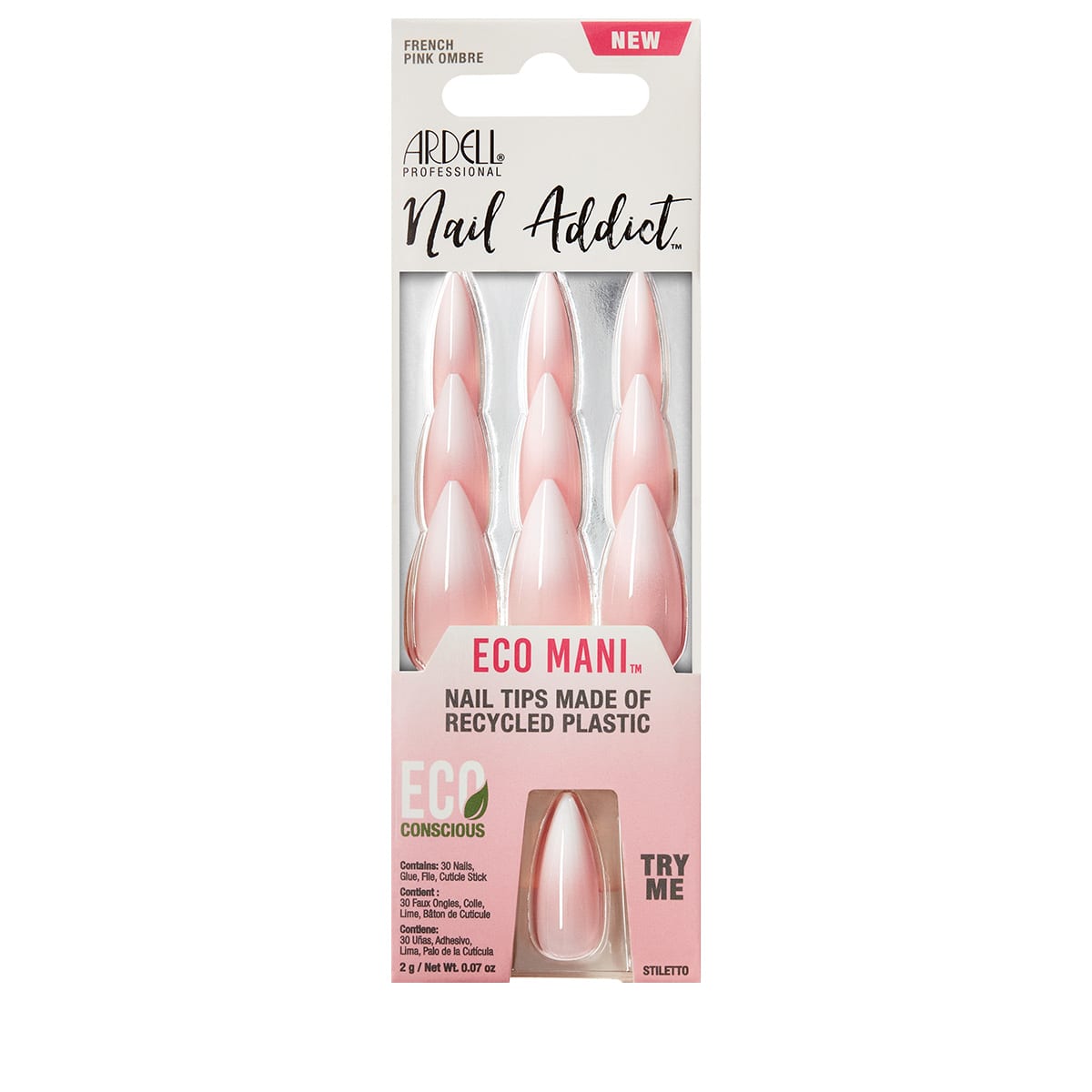Nail Addict Eco Mani - Pink Ombre