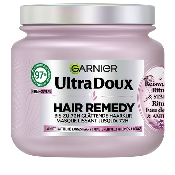 1-Minute Hair Mask Rice Water Ritual & Strength