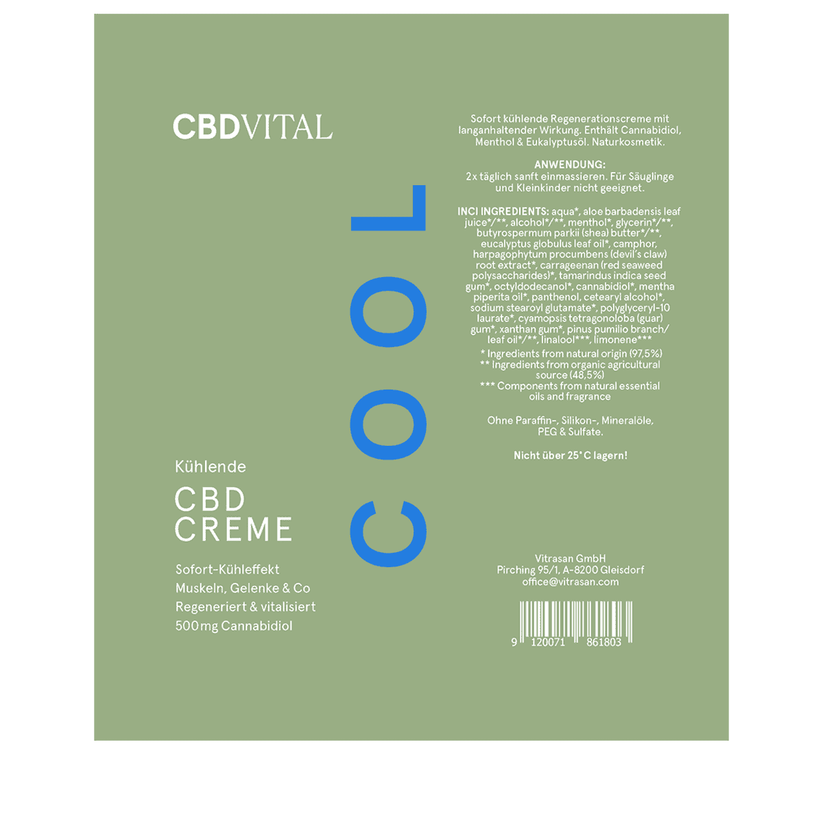 Cooling CBD Cream