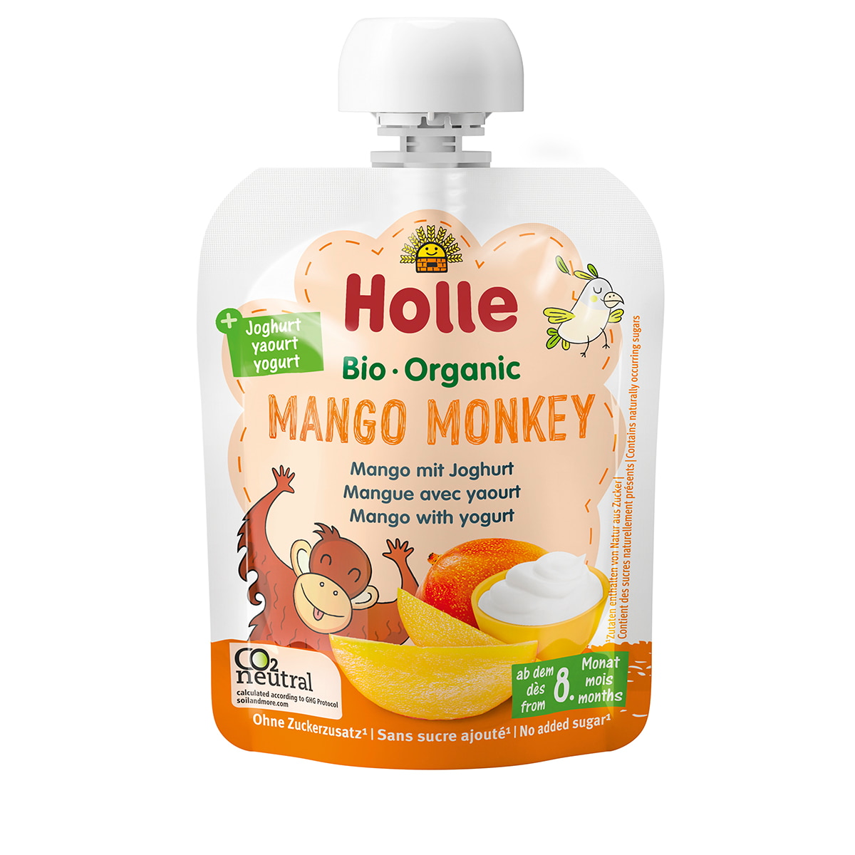 Scimmia Mango - Mango con Yogurt