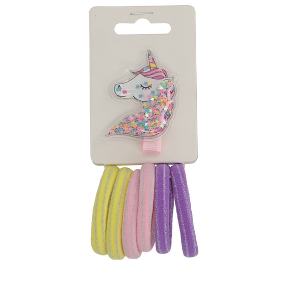 Unicorn Beakclip With Hair Ties – Rosa